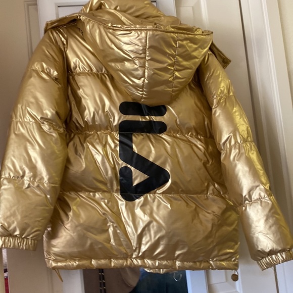 Fula GOLD puffer. Worn two times. - Picture 2 of 2